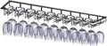 Under Cabinet Large Metal Stemware Rack