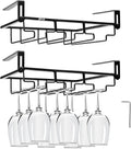 Punch-Free Under Cabinet Glass Rack
