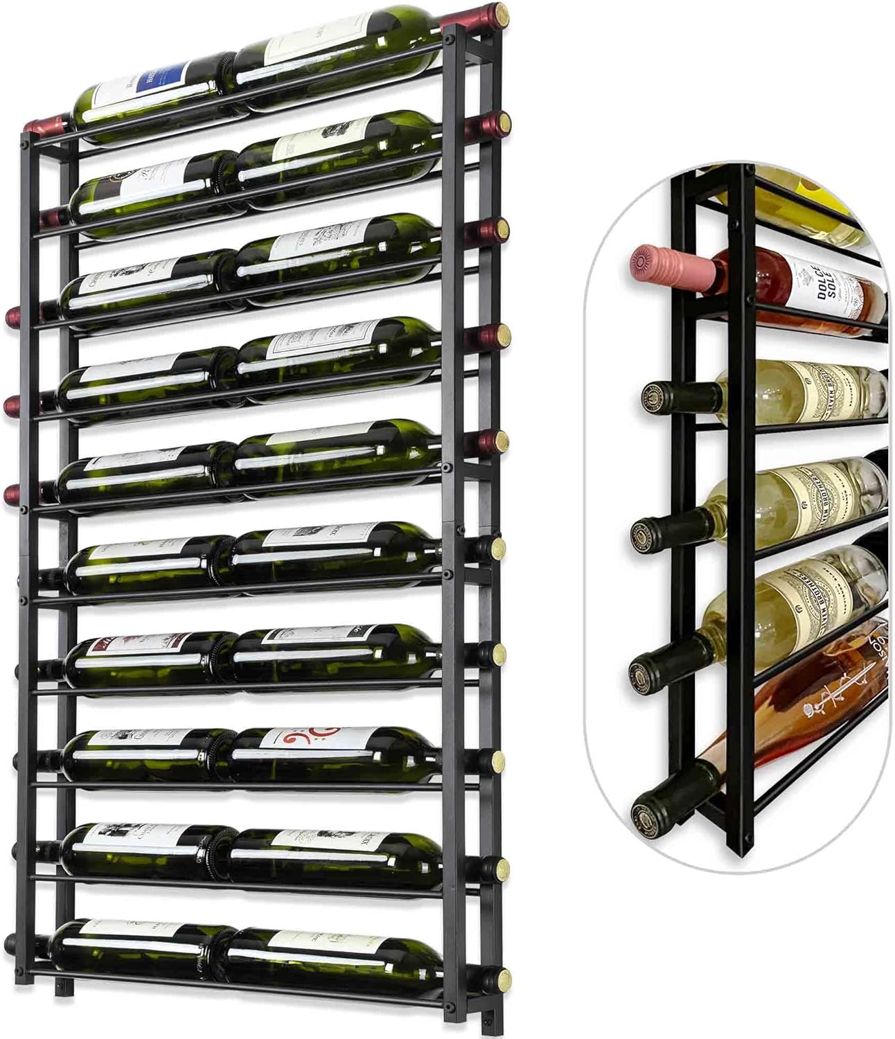 Wall Hanging Wine Storage Display Rack