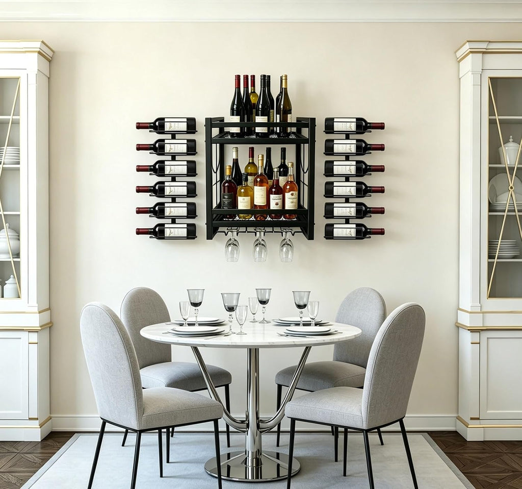 Wall Wine Bottle Display Storage