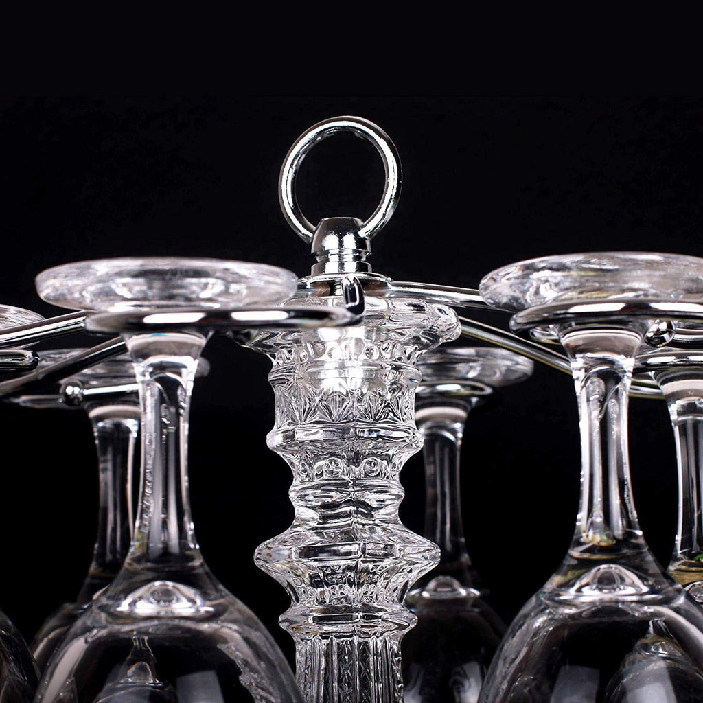 Rotating Wine Glass Holder Eiffel Tower