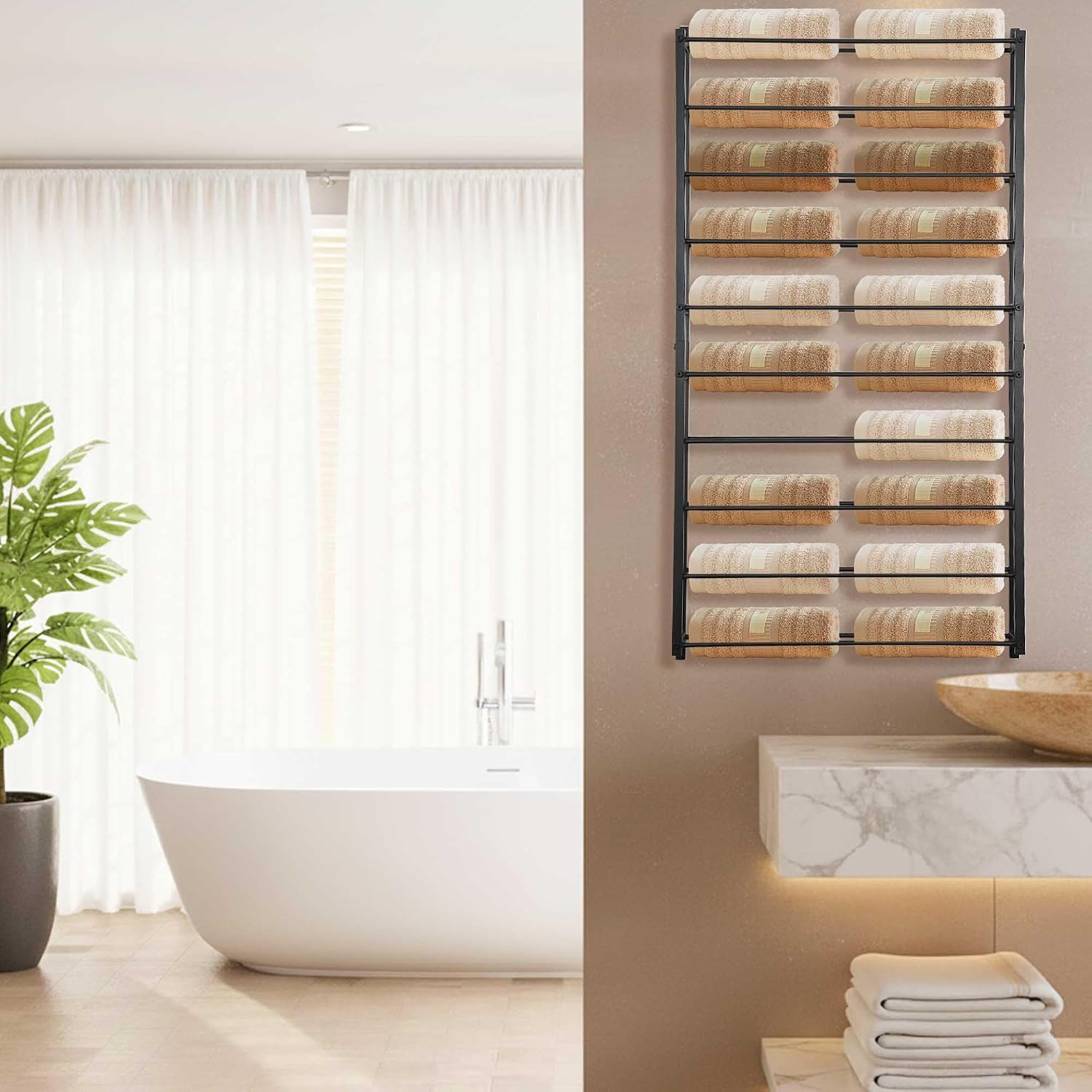 Wall Hanging Wine Storage Display Rack