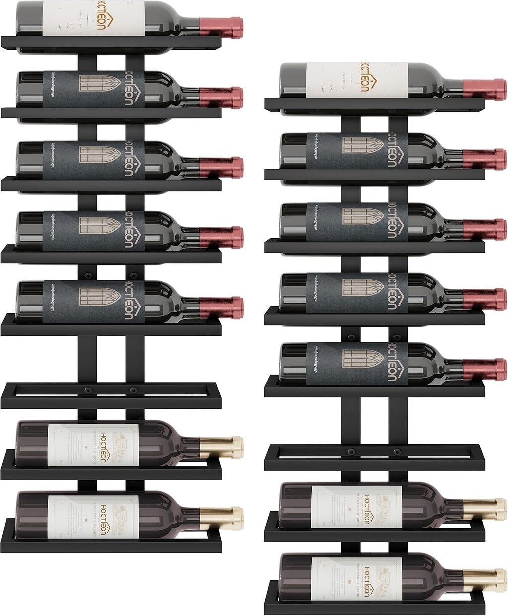 Wall Wine Bottle Display Storage Rack