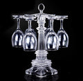 Rotating Wine Glass Holder Eiffel Tower