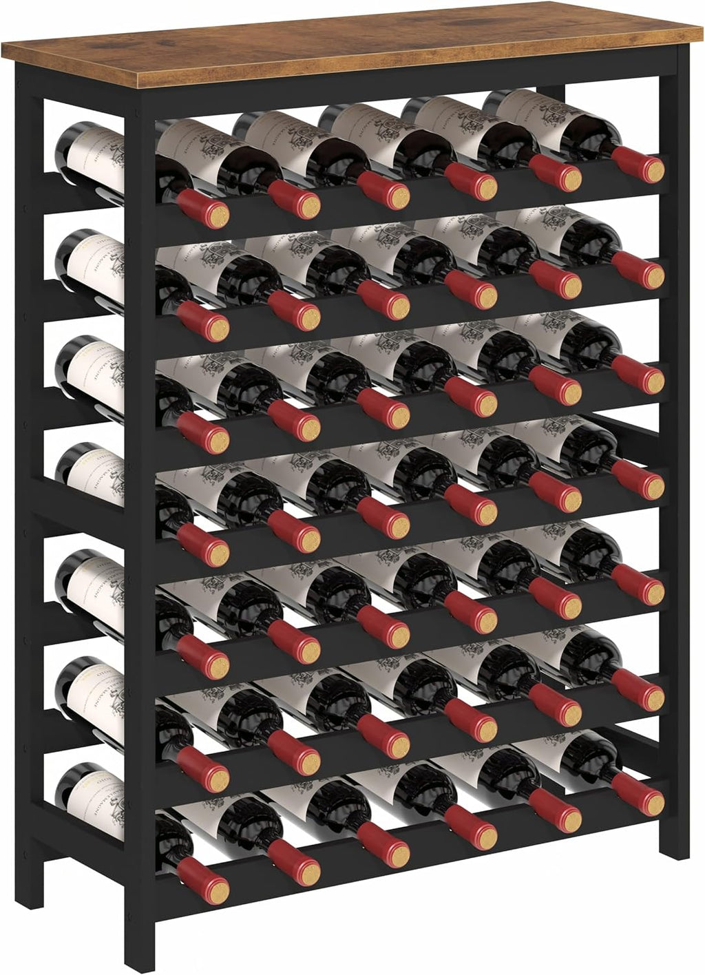 Freestanding Large Capacity Wine Storage Rack