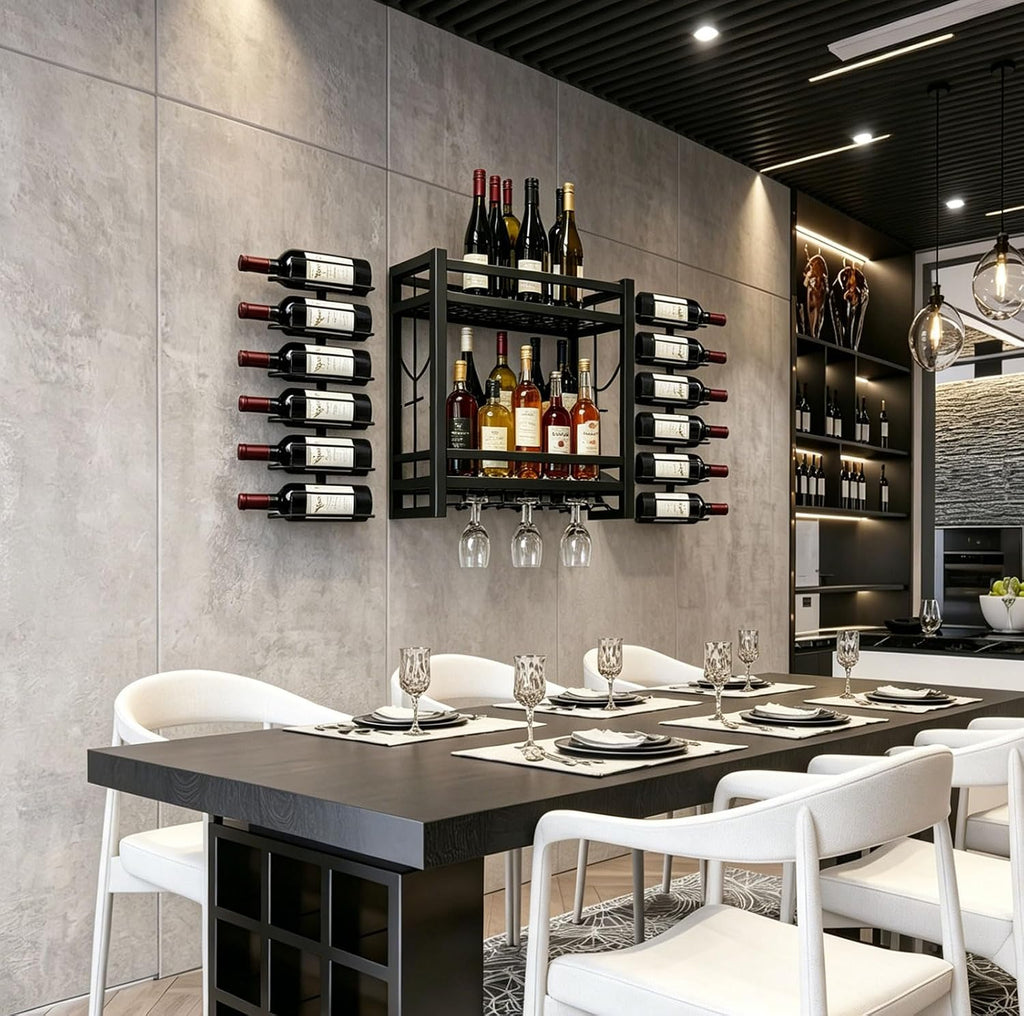 Wall Wine Bottle Display Storage