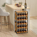 5-Tier Stackable Freestanding Wine Storage Rack