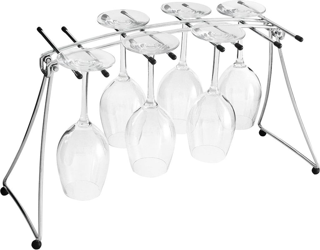 Foldable Wine Glass Drying Storage Rack