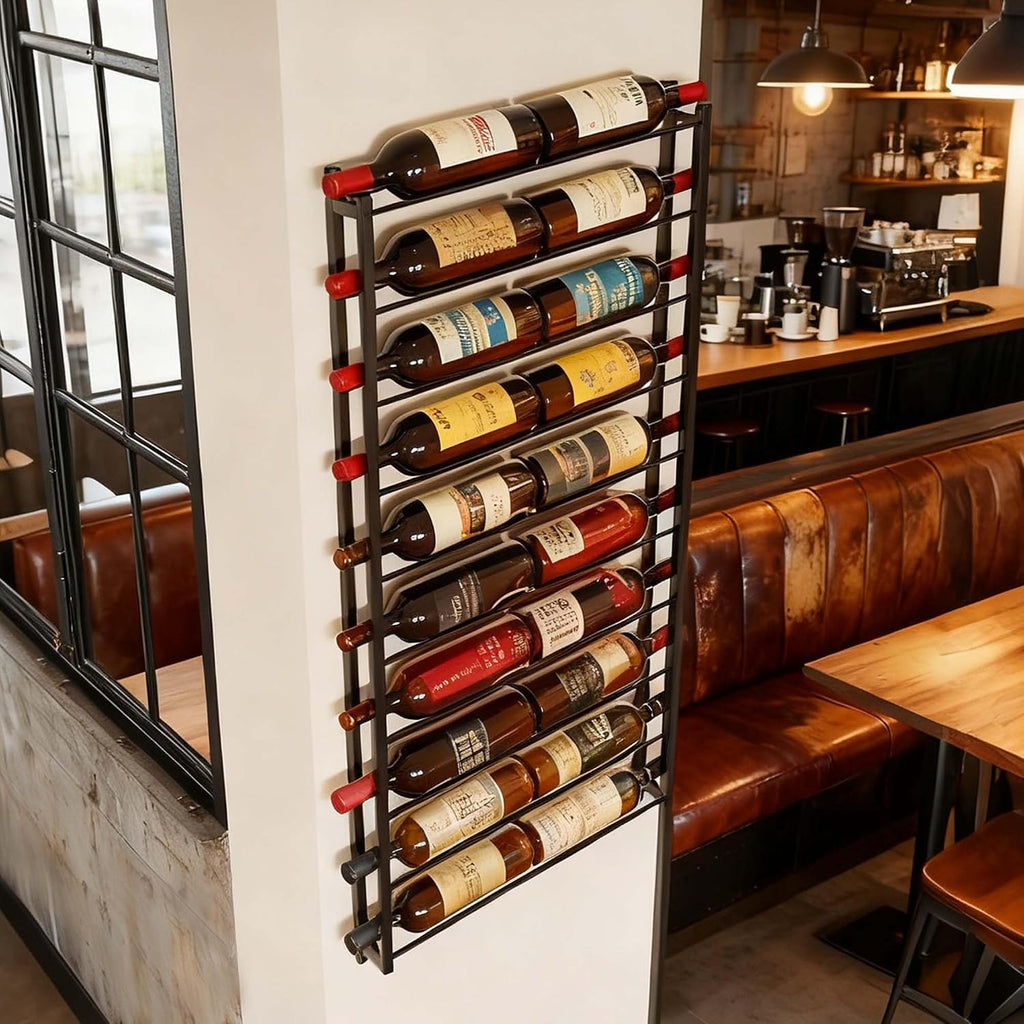 Wall Hanging Wine Storage Display Rack